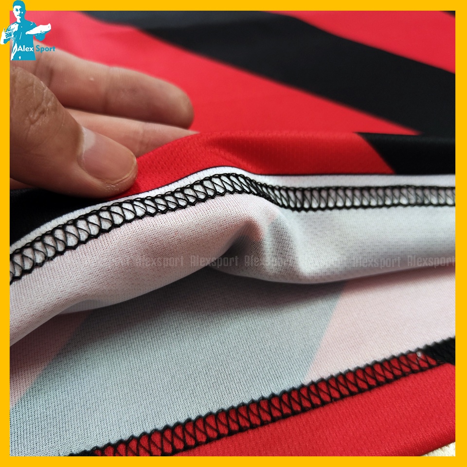 LOGO THÊUBộ Quần Áo Bóng Đá CLB Manchester City Sân Khách Màu Đen đỏ BẢN ĐẸP 22-23 - Alex Sport