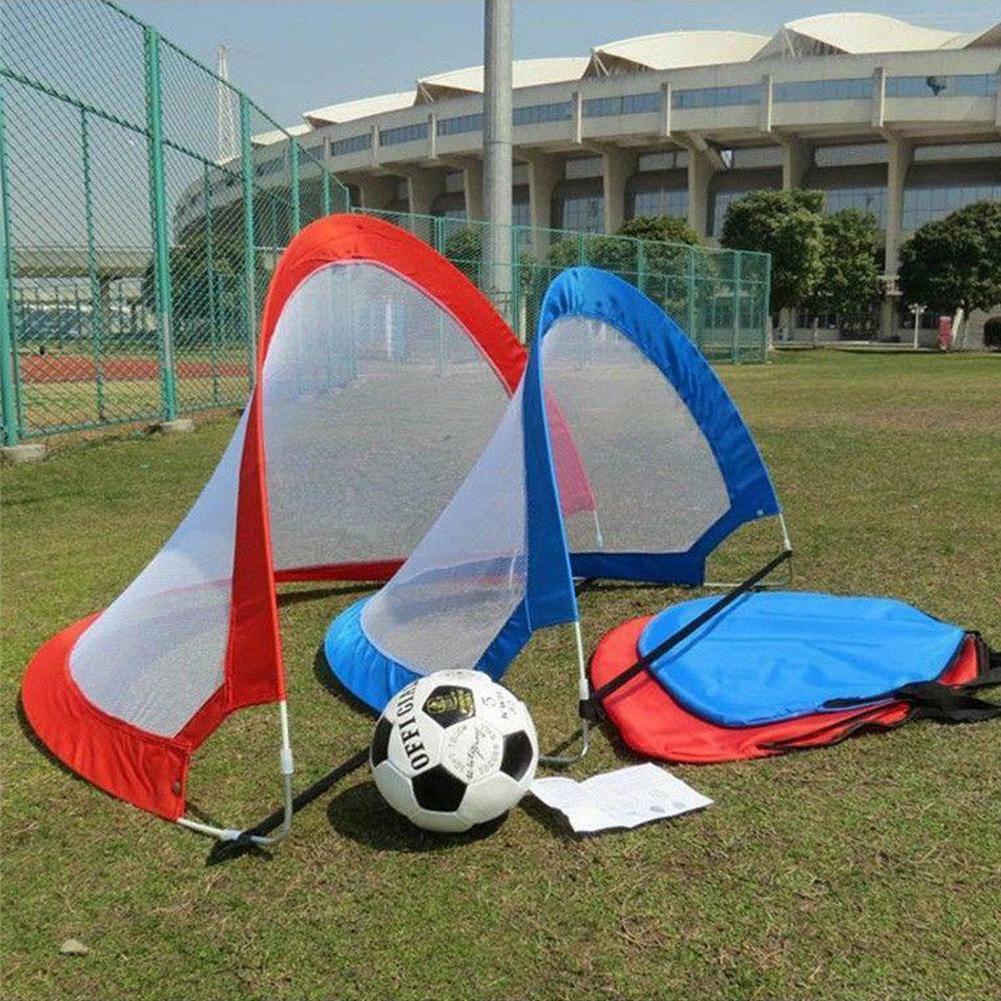 Lưới Bóng Đá Màu Đen Có Thể Gấp Gọn Cho Trẻ Em S9F6