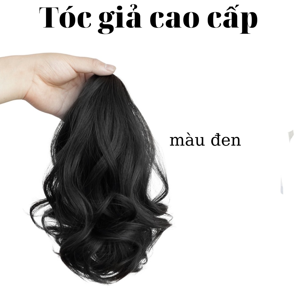 Tóc giả ngoặm ngắn 25cm, mã m036