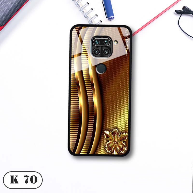 Ốp lưng Xiaomi Redmi Note 9 / Redmi 10X  - Lưng kính 3D