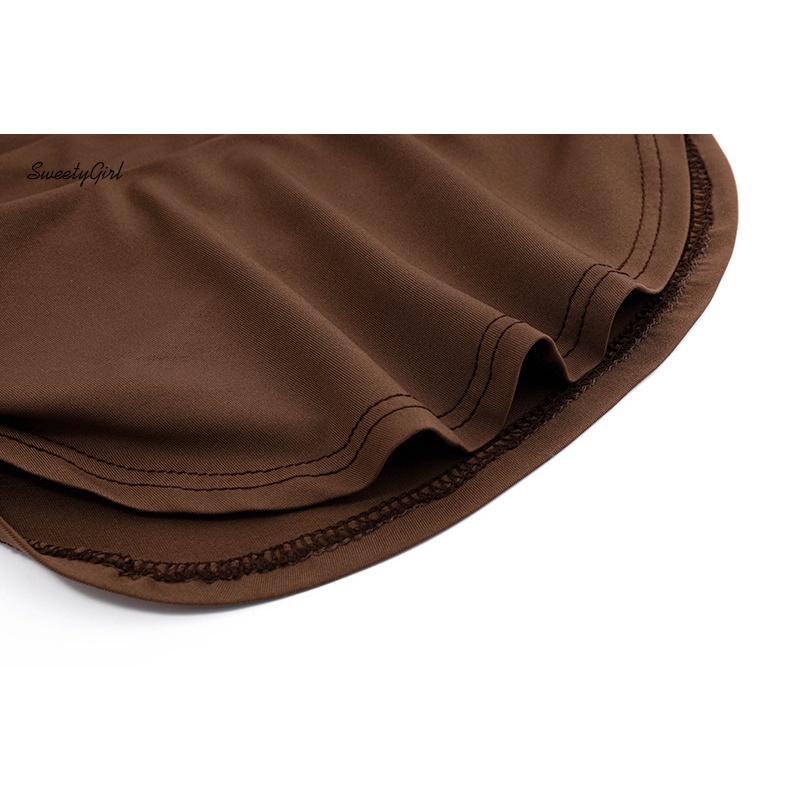 Áo Ống Màu Trơn Ôm Eo Quyến Rũ Thời Trang 2022 Cho Nữ