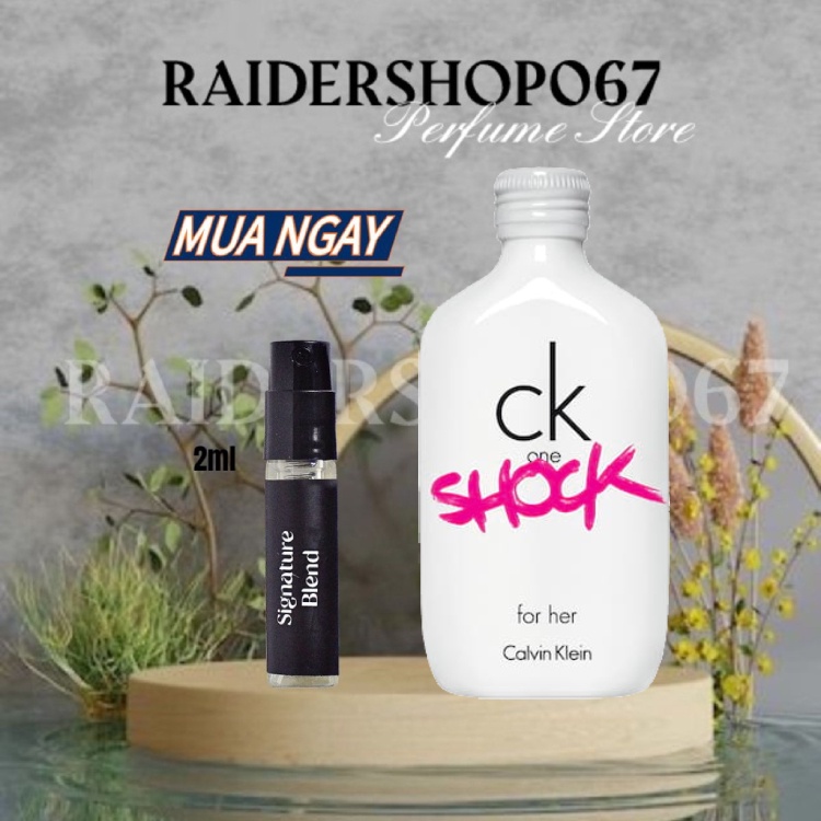 Nước hoa nữ CK One Shock For Her 10ml  ®️