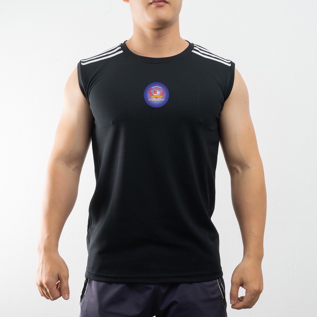 Áo thun nam sát nách thể thao cao cấp mặc vận động thể thao siêu đã A0017