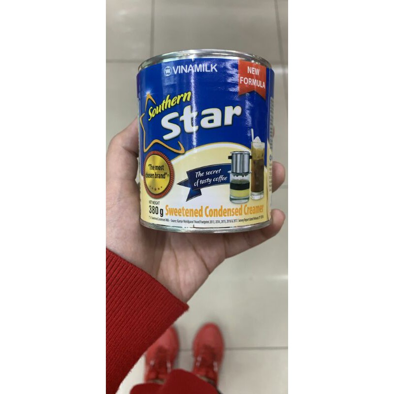 Sữa đặc Ngoi Sao Phương Nam Lon 380g Gia Cạnh Tranh