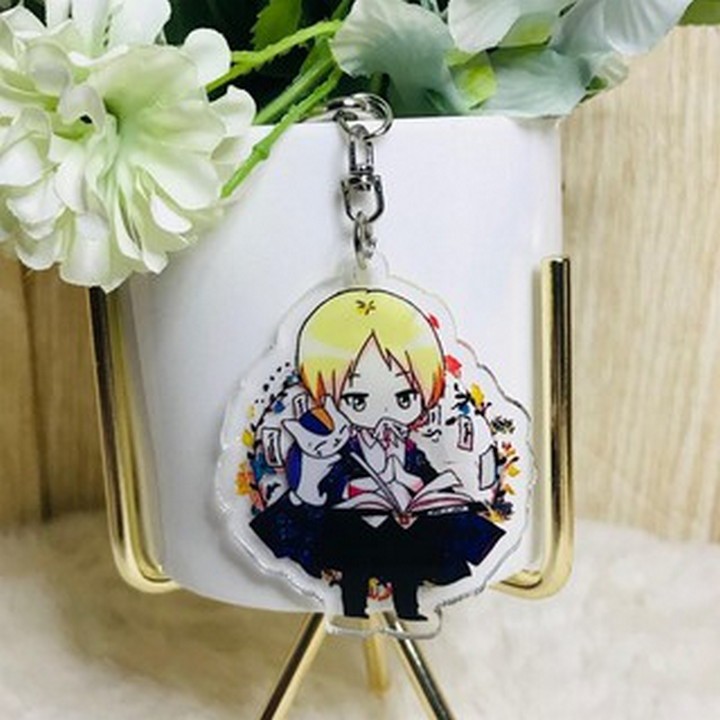 (new) (Mica trong) Móc khóa Natsume Yuujinchou quà tặng xinh xắn dễ thương anime chibi