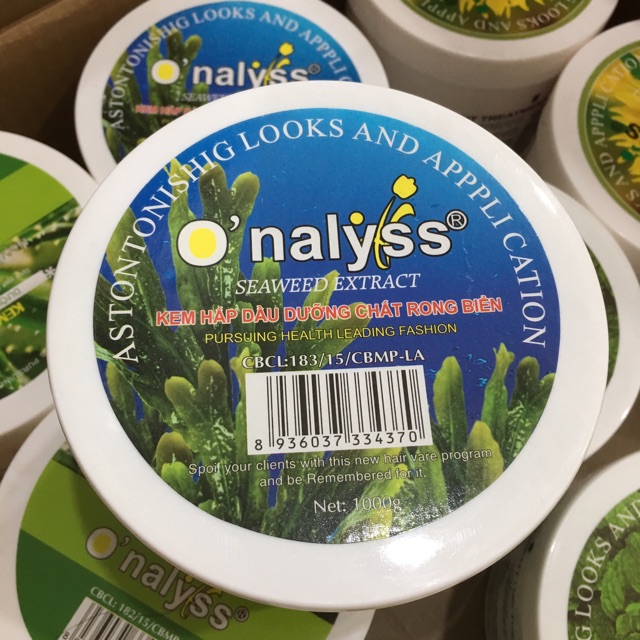 Kem Hấp Dầu O'nalyss Dưỡng Chất Rong Biển 1000g