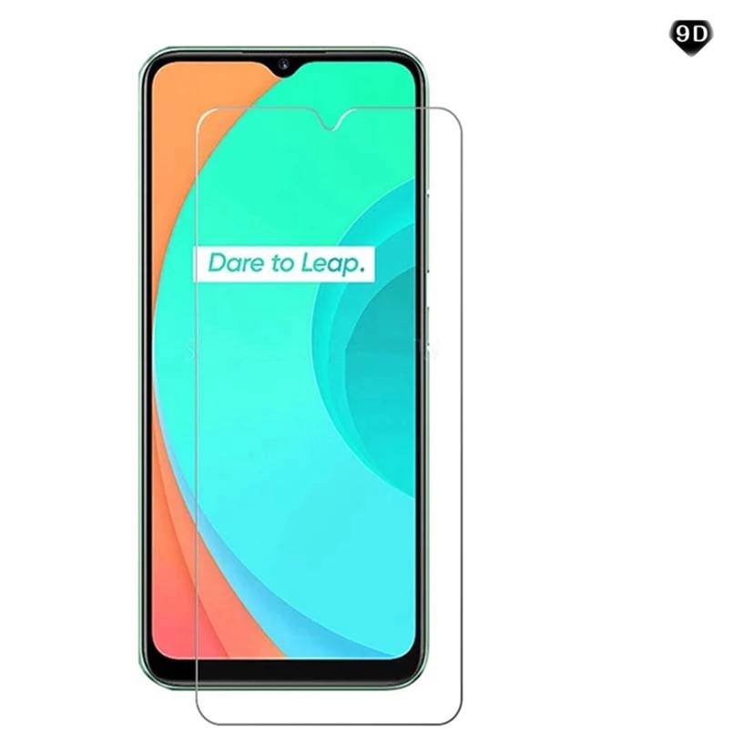 Kính Cho OPPO Realme C3 C3S C11 C12 C15 C17 6i 7i Điện Thoại Kính Cường Lực Bảo Vệ Màn Hình Phim