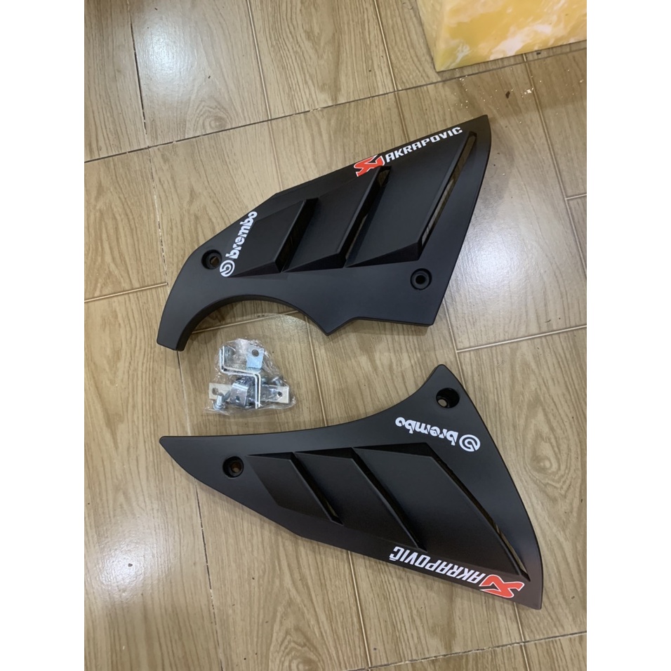 Ốp sườn xe winner v1 kiểu sò màu đen nhám