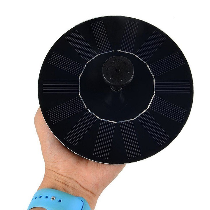 Máy bơm năng lượng mặt trời hình lá sen 1,4W