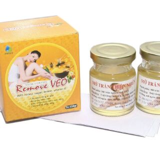 Combo sáp wax lông Veo và mỡ trăn