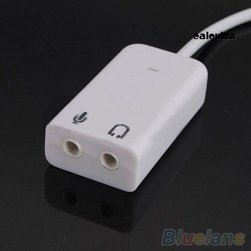 CHANNEL Usb 2.0 Kết Nối Âm Thanh 3d Virtual 7.1 Cho Máy Tính