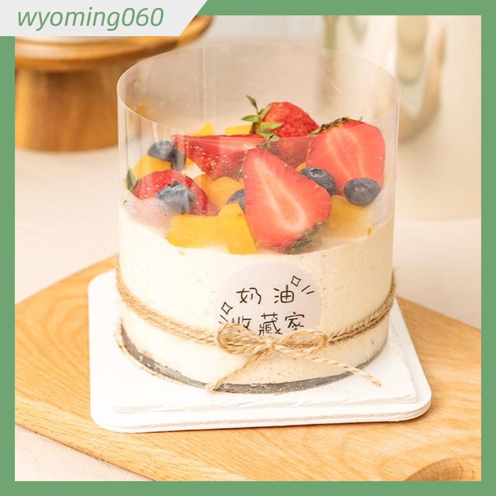 Màng trong suốt quấn viền bánh kem sử dụng tiện lợi 10mx10cm