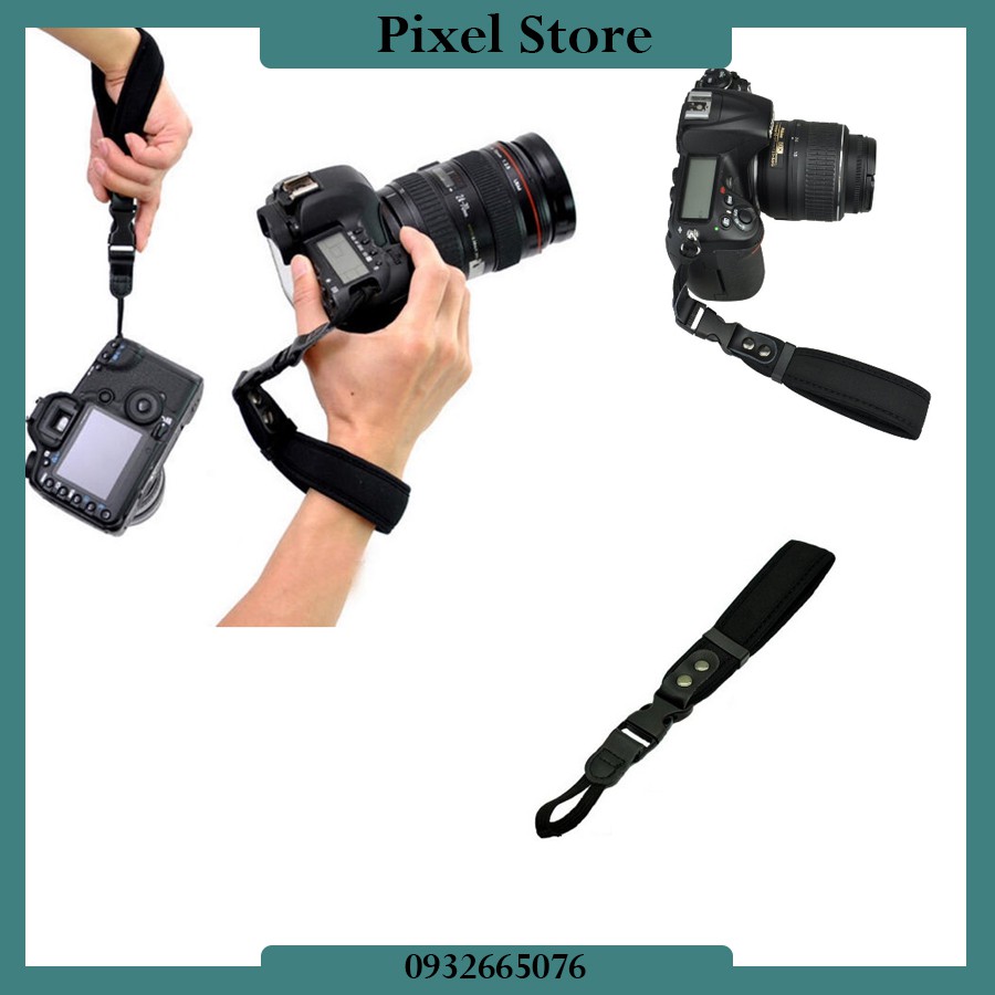 Dây đeo máy ảnh cổ tay thao tác nhanh