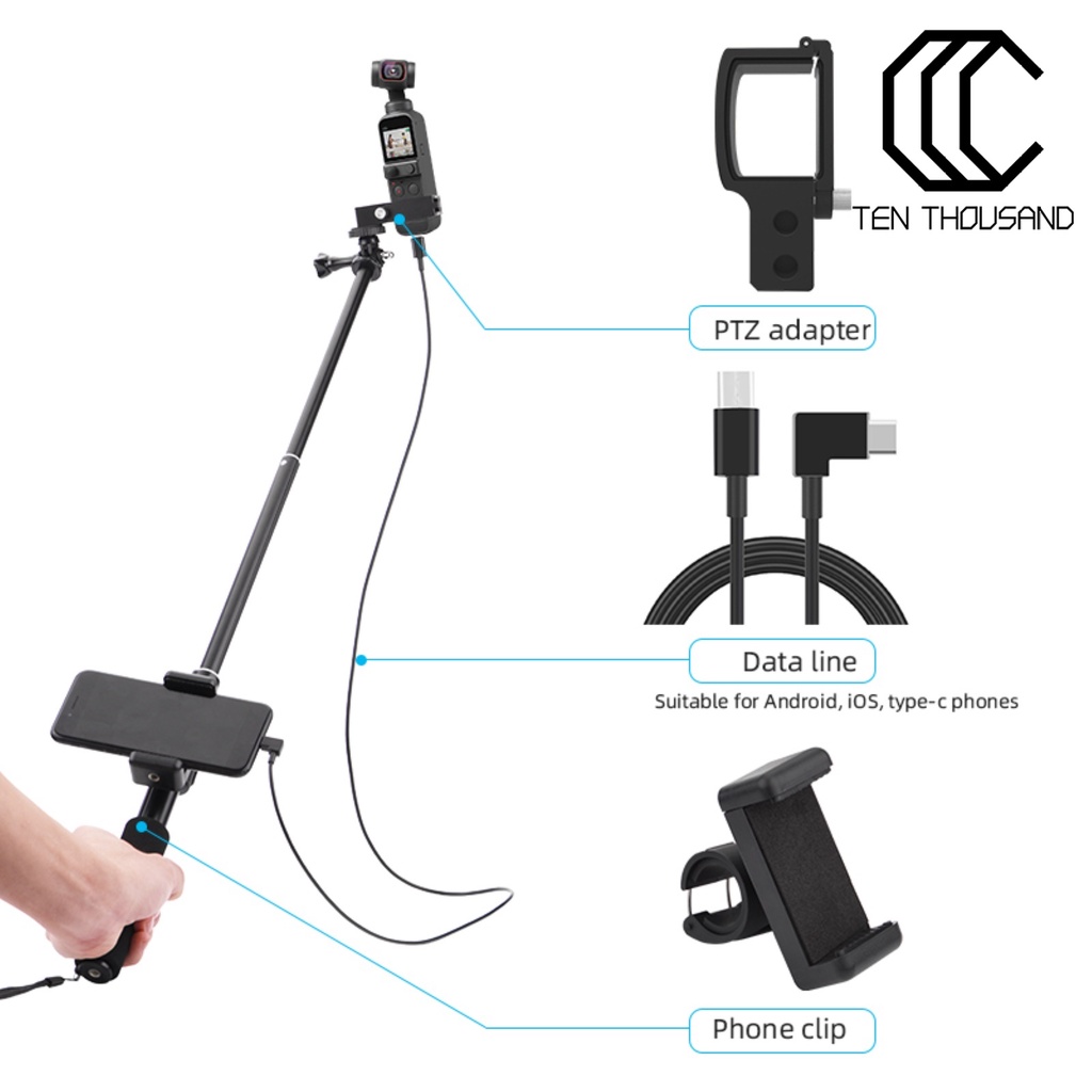 Thanh nối dài chuyên dụng cho máy ảnh OSMO Pocket | BigBuy360 - bigbuy360.vn