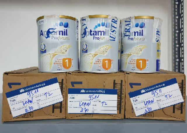 Sữa Aptamil Úc Số 1,2,3,4 Hộp 900Gram( Hàng Bay Air)