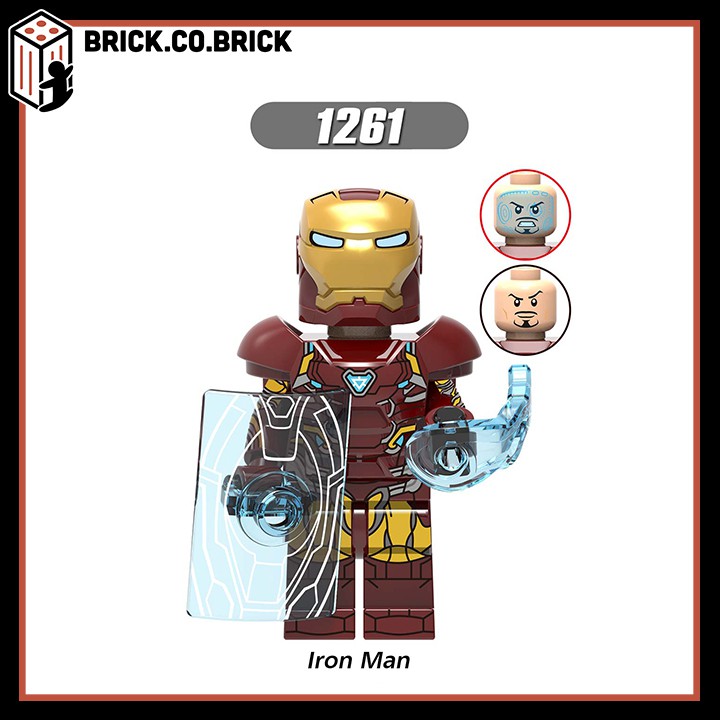 Đồ chơi lắp ráp minifigures và mô hình non lego phiên bản siêu anh hùng Avengers 4 Endgame X0258