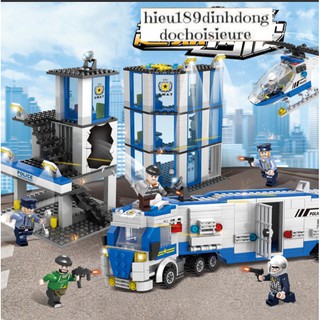 Lắp ráp xếp hình c016 : trụ sở cảnh sát
