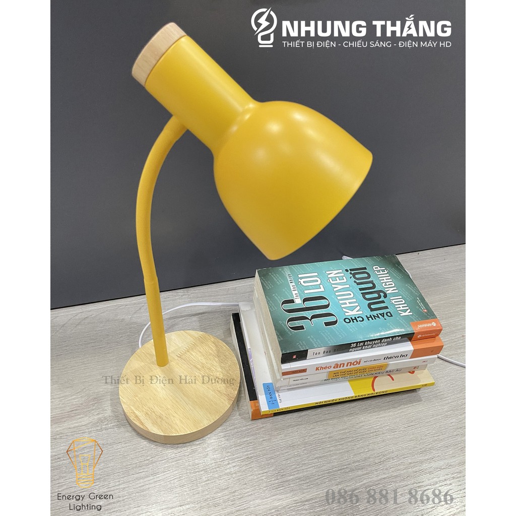 Đèn học bài thông minh cho bé, để bàn làm việc, trang trí Vintage siêu dễ thương DB-3045 - Kèm bóng LED tiết kiệm điện