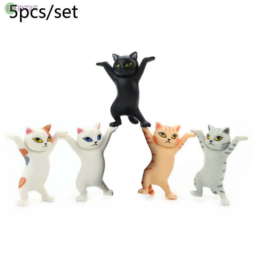 Bộ 5 Búp Bê Mèo Con Dễ Thương 5.3-5.56cm