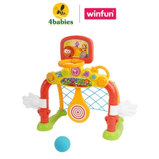 Cột lưới ném/thả bóng 4in1 Winfun 6001