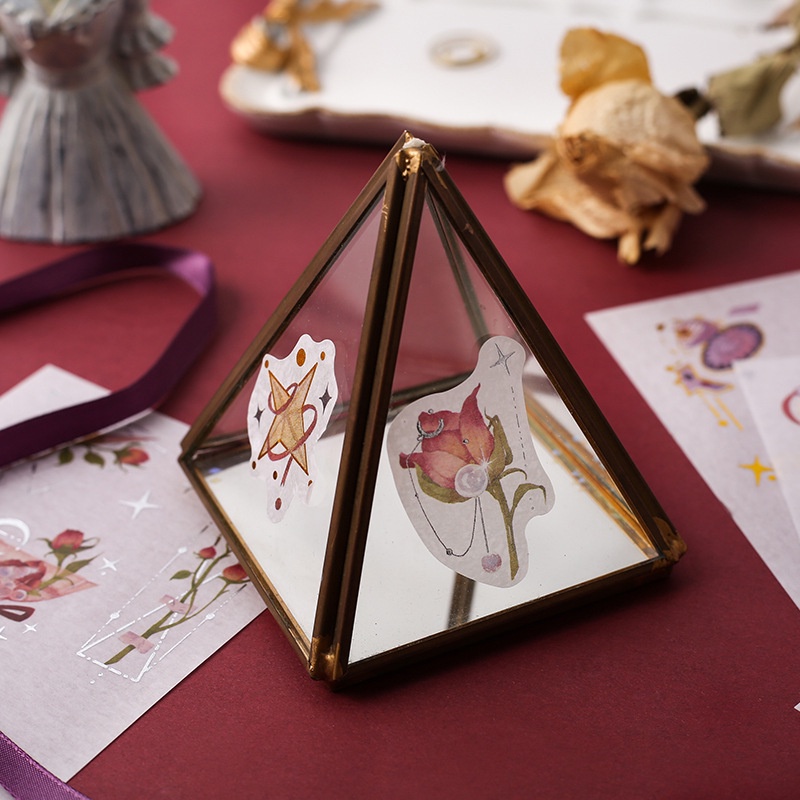 Sticker cute - hình dán trang trí sổ tay - anime -  Thời không huyễn tưởng - 1 Pet x 3 tờ