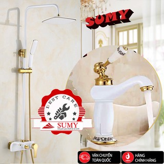 Combo sen cây và vòi sơn tĩnh điện sumy thượng hiệu nga
