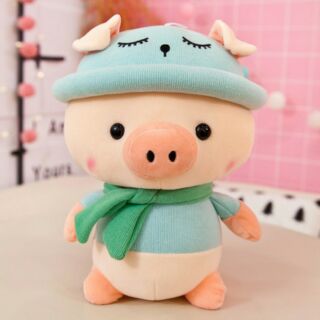 [GẤU BÔNG] Gấu heo đội mũ đáng yêu cute 70k Shoph2t
