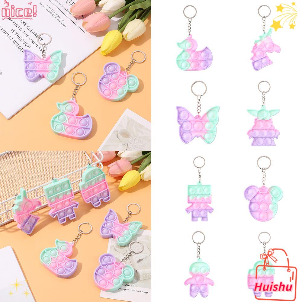 Hs Pop it Mặt Dây Chuyền Cảm Xúc Bong Bóng Chuyển Động Tái Sử Dụng