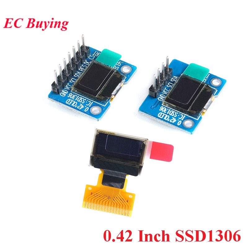 Mô Đun Màn Hình Lcd 0.42 Inch Ssd1306 Oled Iic / Spi 72x40