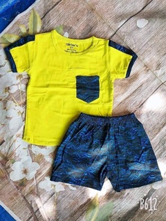 Set 3 bộ cộc tay bé trai