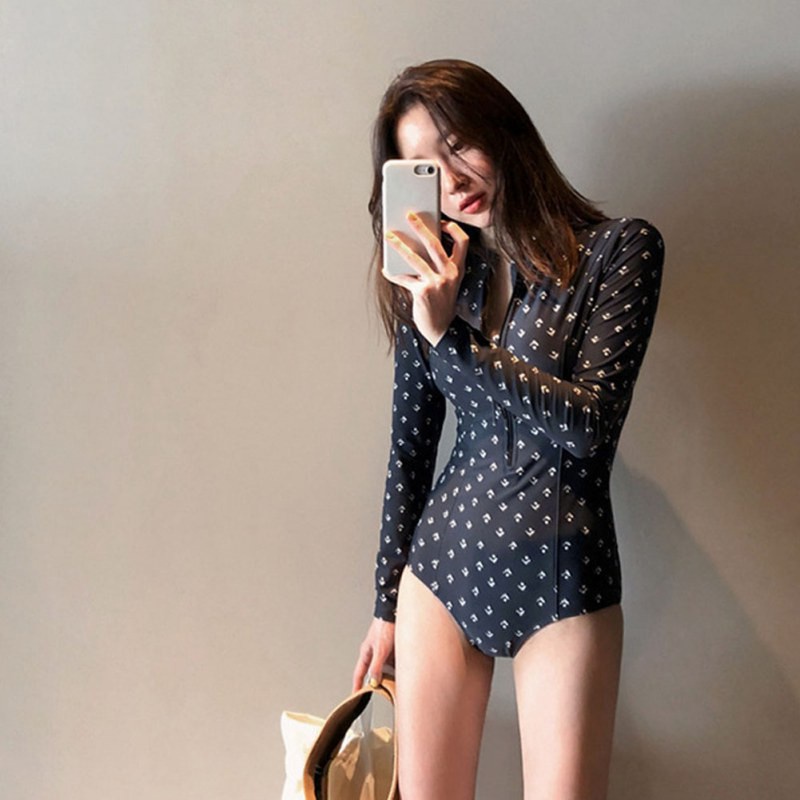 Đồ Bơi Một Mảnh Phối Khoá Kéo Dành Cho Nữ | BigBuy360 - bigbuy360.vn