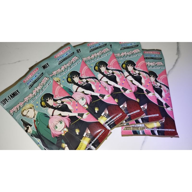 01 gói thẻ card nhân phẩm SPY x FAMILY