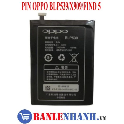 PIN OPPO FIND 5 [PIN NEW 100%, ZIN ]