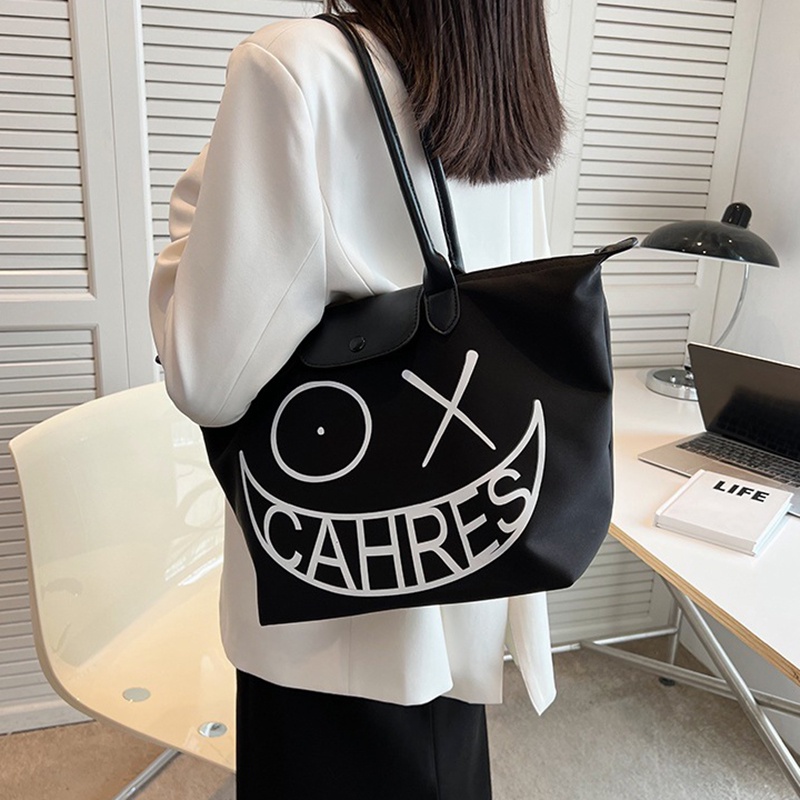 IELGY Túi Đeo Vai In Họa Tiết Hoạt Hình Phong Cách Hàn Quốc Cho Nữ