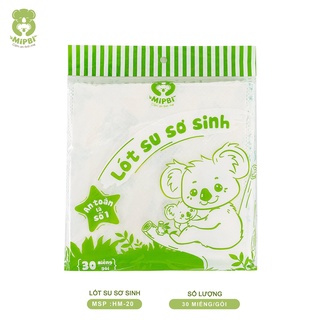 Lót phân su / xu Mipbi sơ sinh 1 túi 30 miếng Mipbi Việt Nam