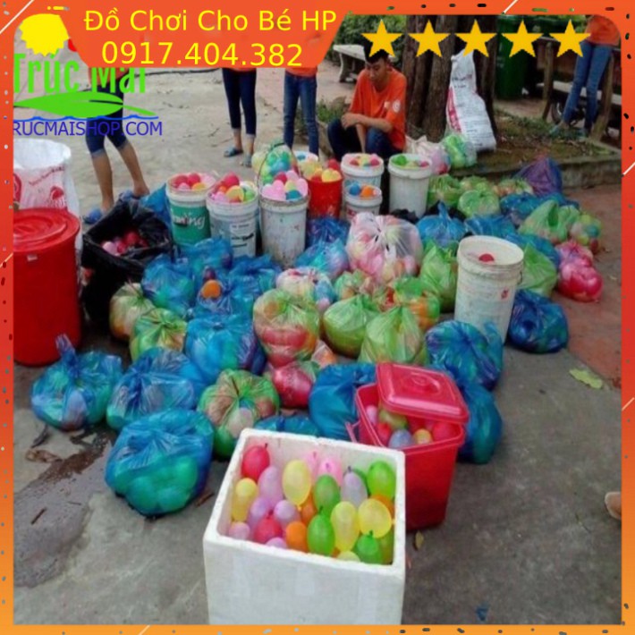 [SIÊU SALE] Túi 500 quả bóng bay nhí ✅  Đồ Chơi Trẻ Em HP