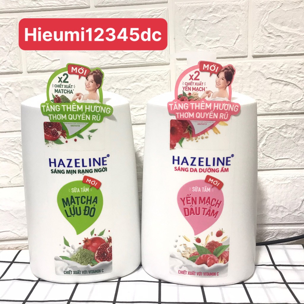 Sữa tắm dưỡng da Hazeline 1.2Kg (Chai)