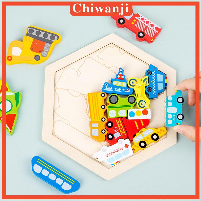 Bộ Đồ Chơi Xếp Hình Bằng Gỗ Dành Cho Trẻ Em