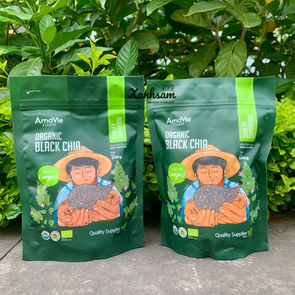 Hạt Chia Hữu Cơ Amavie Foods - XanhSam Organic