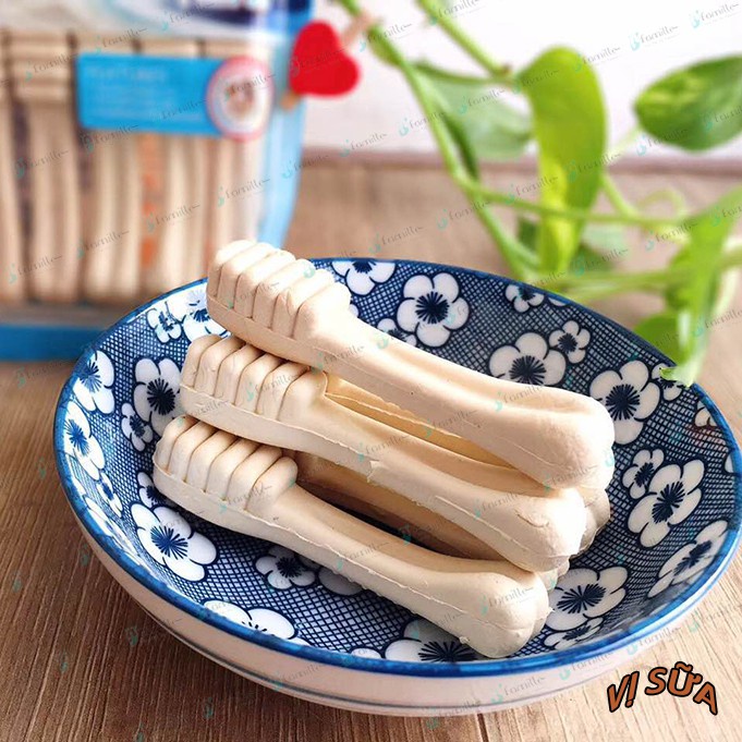 [BÀN CHẢI]Xương Gặm Sạch Răng JFamille, Thơm Miệng, Bổ Sung Canxi, Bánh Thưởng Cho Thú Cưng. JFamille