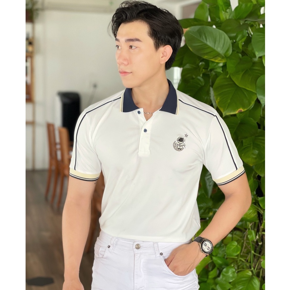 Áo polo nam cá sấu co dãn thoáng mát | Áo thun nam VNXK cao cấp