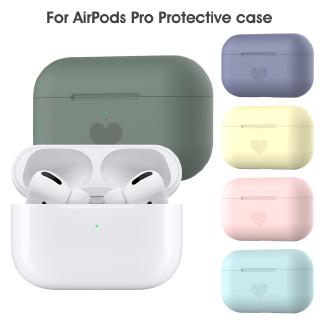 Vỏ bọc hộp sạc tai nghe Apple Airpods Pro bluetooth dẻo chống sốc in họa tiết trái tim