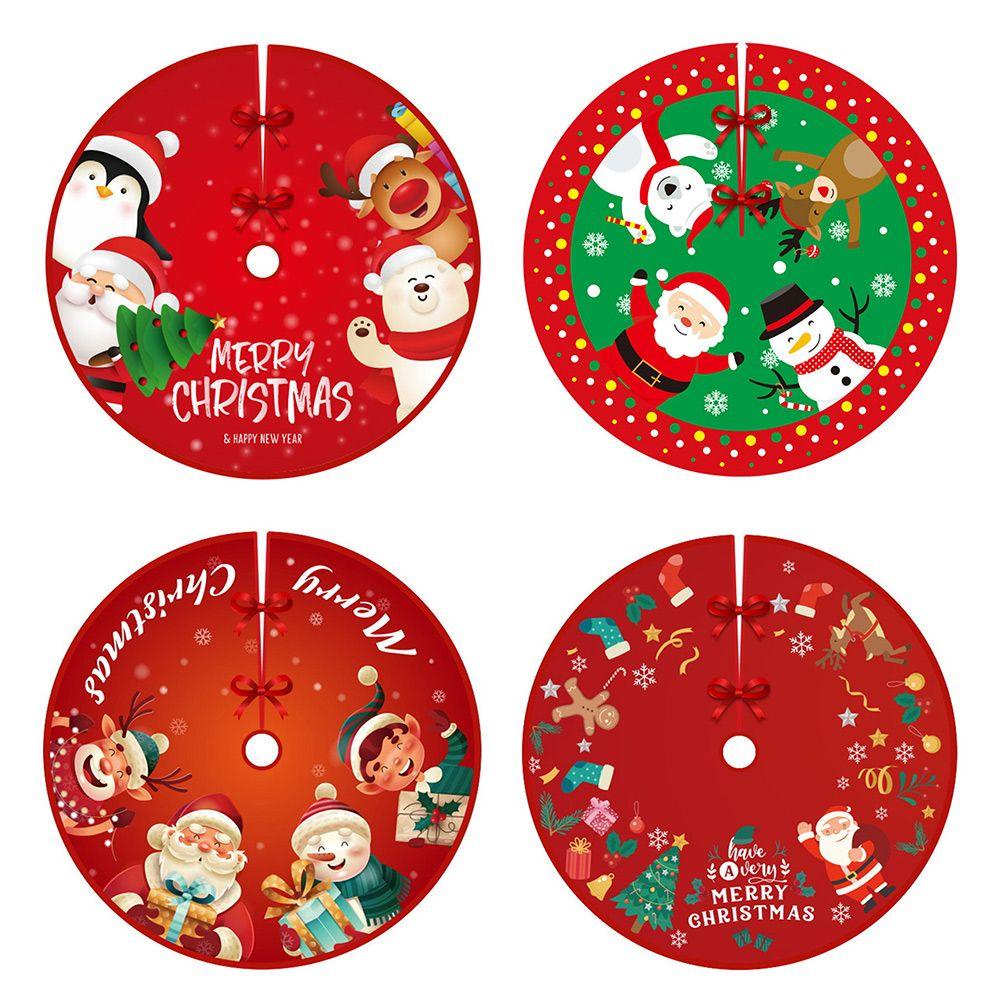 1 Thảm Trải Sàn Trang Trí Giáng Sinh / Năm Mới Họa Tiết Hoa Tuyết / Ông Già Noel / Tuần Lộc