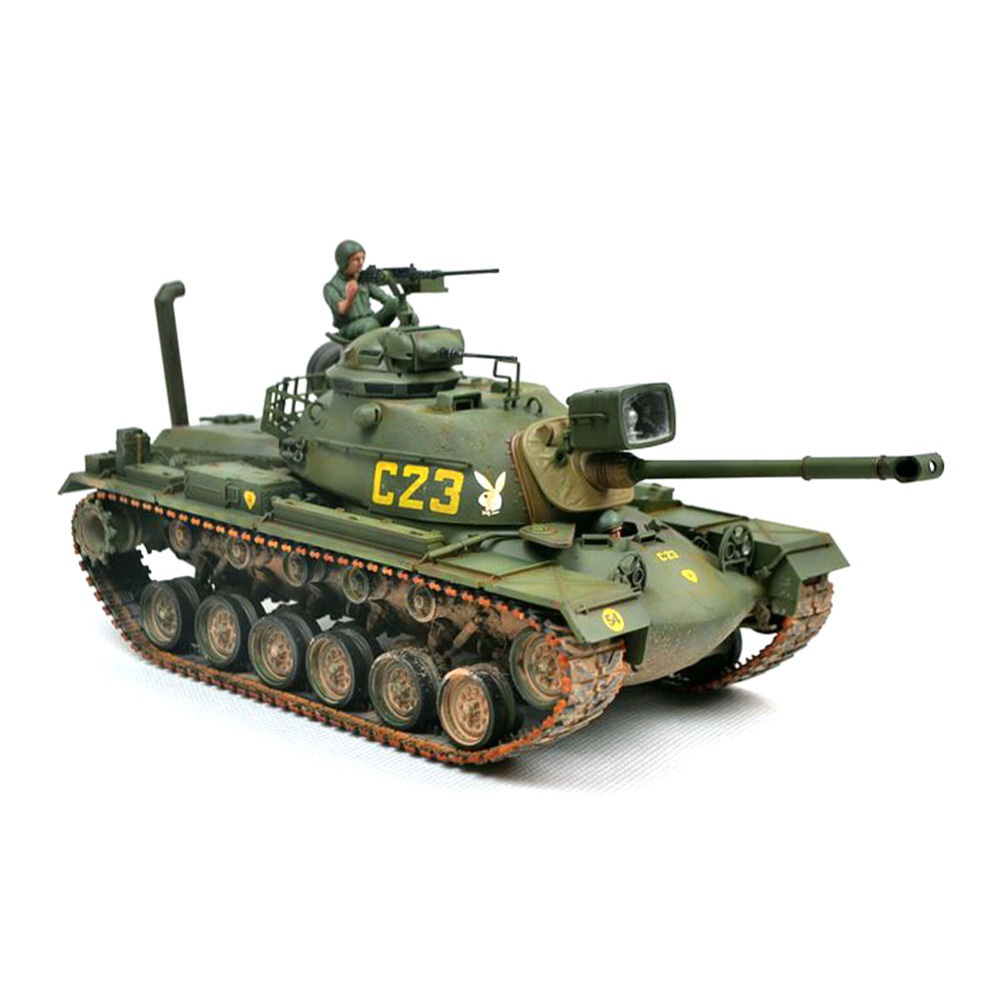 Mô hình lắp ráp xe tăng quân sự Mỹ 1/35 SCALE U.S. M48A3 PATTON 35120 - GDC