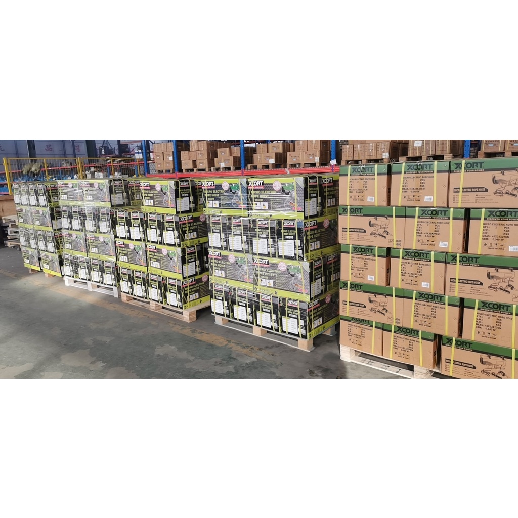 Máy tời điện treo 1500W XCORT 600KG Model XPA-600 Bộ Đầy Đủ