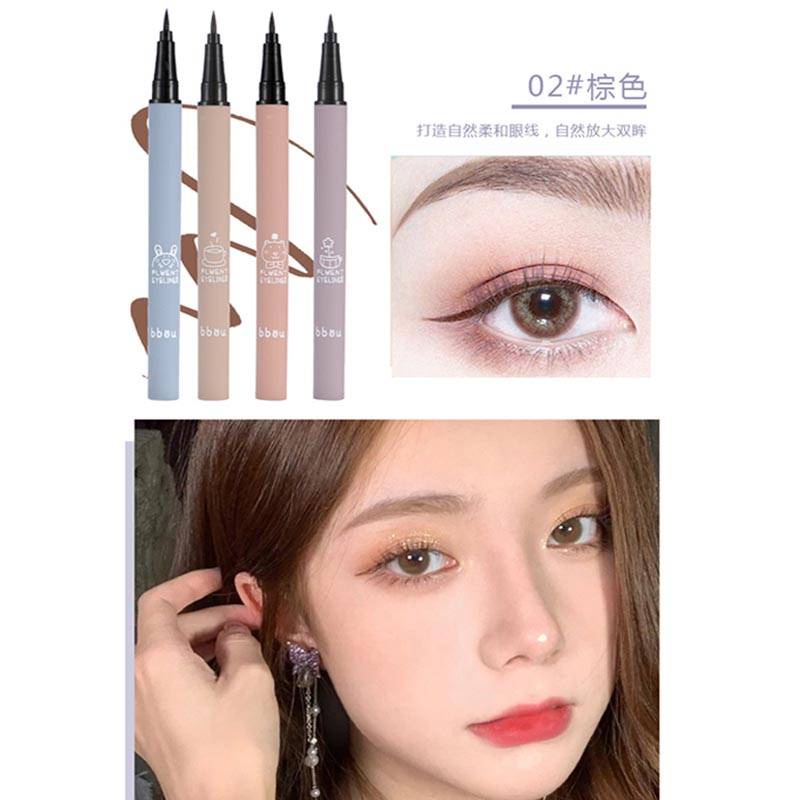 Bút kẻ mắt dạng lỏng BBOU màu đen lâu trôi chống nước cho người mới bắt đầu | BigBuy360 - bigbuy360.vn