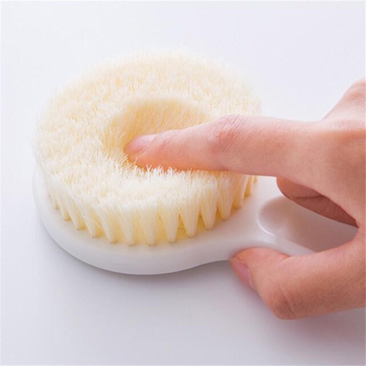 Gậy Tắm Chà Lưng Muji Nhật Bản Có Kèm Hộp Đựng, Cây Bông Tắm Bàn Chải Chà Lưng Có Tay Cầm Tiện Lợi { H }
