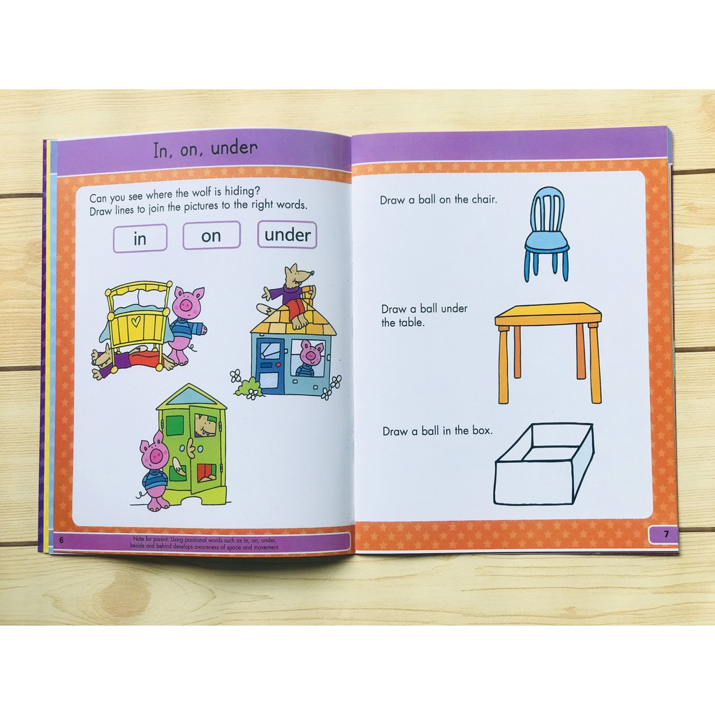 Sách: Gold Stars Wipe Clean Workbook: Maths - Bài Tập Toán cho trẻ - Phát Triển Tư Duy Cho Trẻ ( 3 - 5 tuổi )
