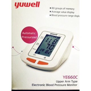 Máy đo Huyết Áp Yuwell YE660B Tự Động Bắp Tay