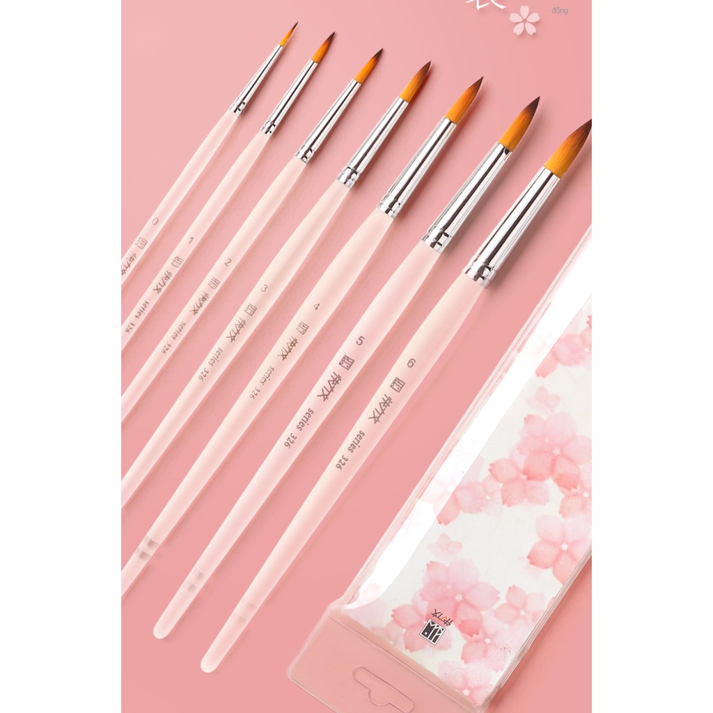 Cọ lông sói pha Sakura 7 cọ Sale